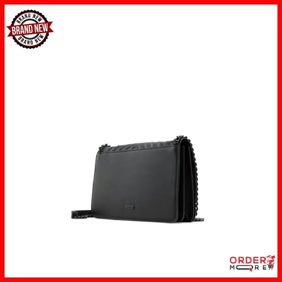 Medium Synthetic Crossbody Bag with 2 Compartments, Versatile Day to Night - Picture 6 of 8